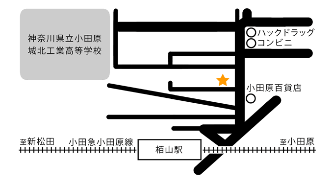 太陽技研神奈川営業所地図